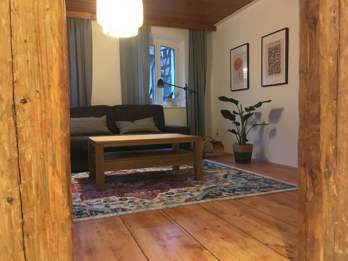 Ferienwohnung Rotes Haus シュナイッタッハ エクステリア 写真